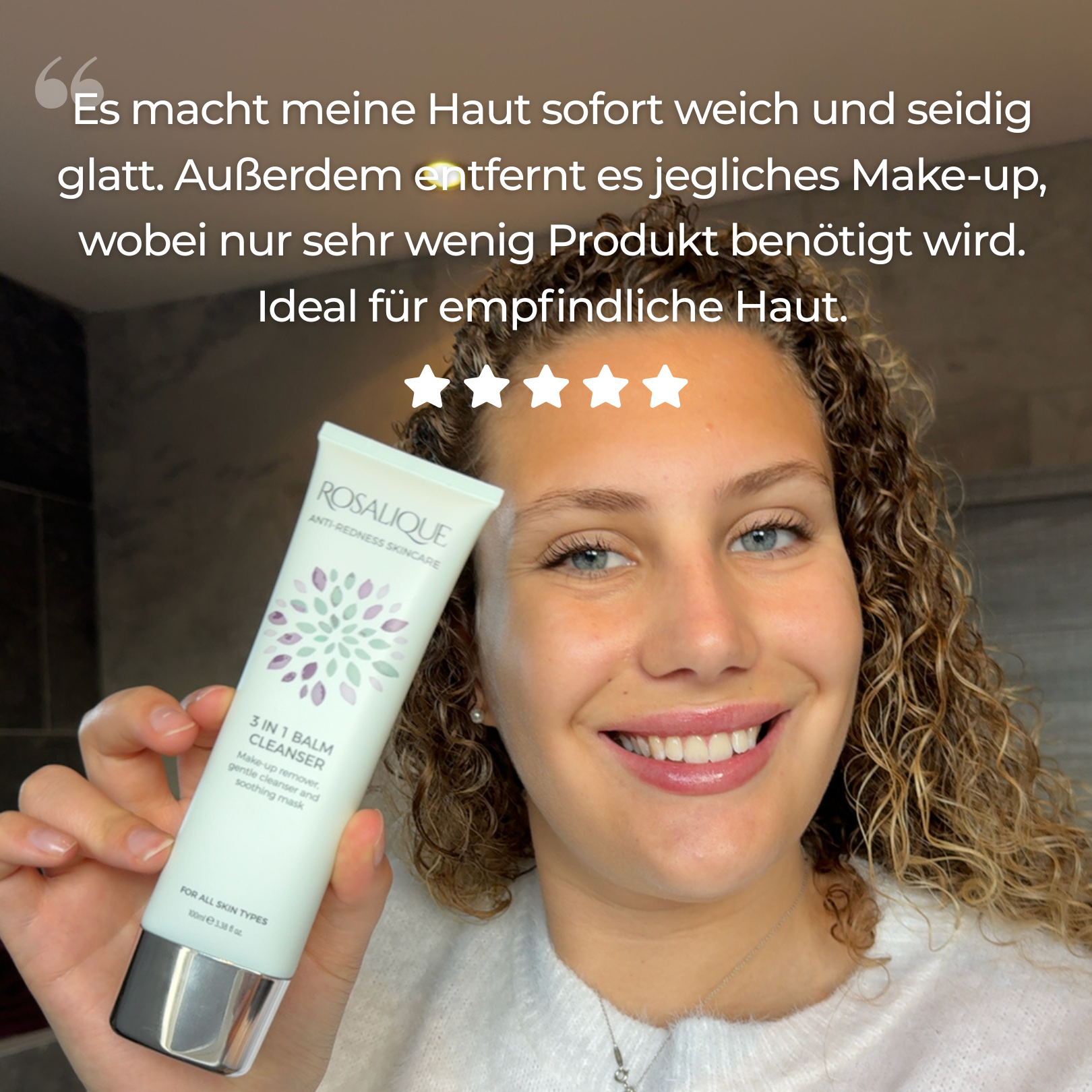 Rosalique 3 in 1 Balm Cleanser