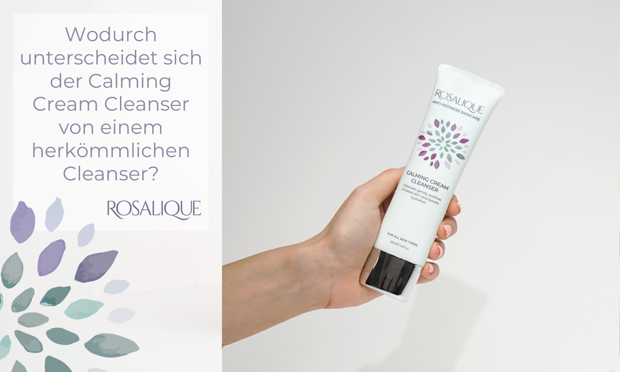 Wodurch unterscheidet sich der Calming Cream Cleanser von einem herkömmlichen Cleanser?