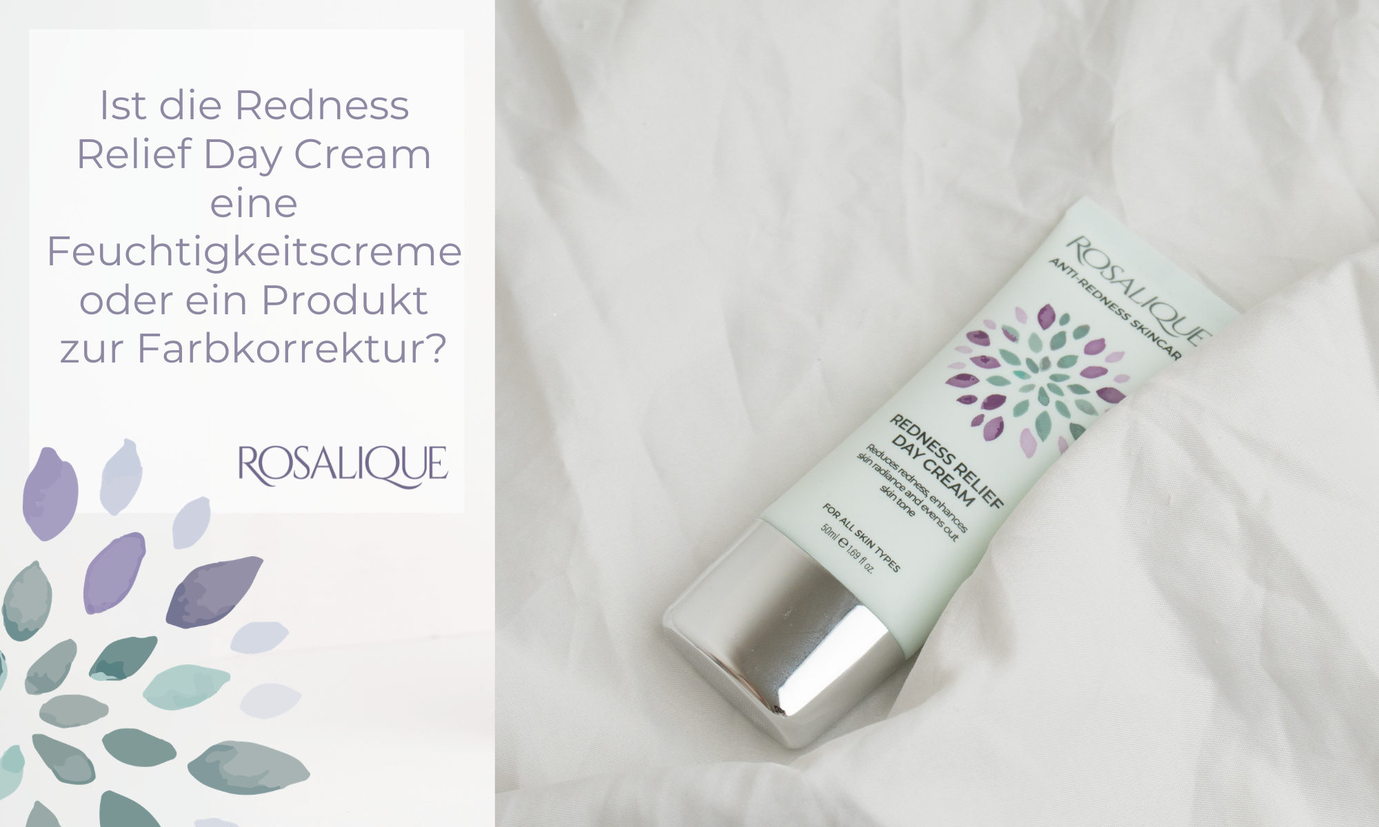 Ist die Redness Relief Day Cream eine Feuchtigkeitscreme oder ein Produkt zur Farbkorrektur?